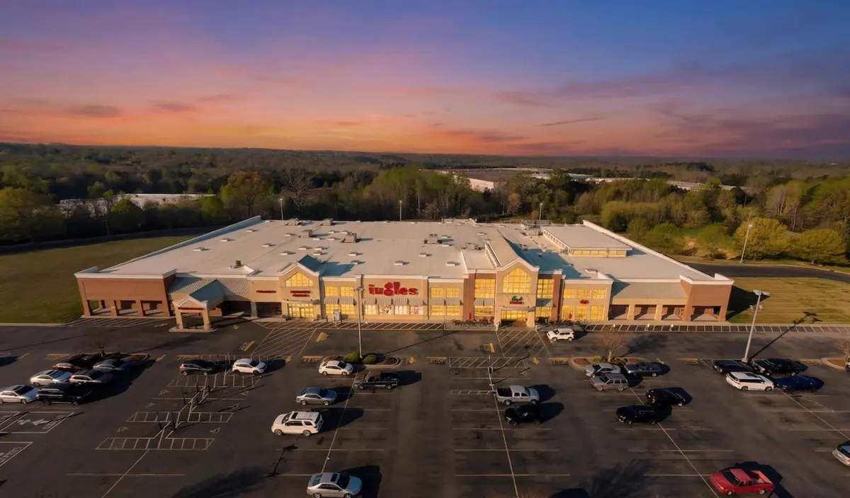 Aerial and exterior real estate photography at sunset