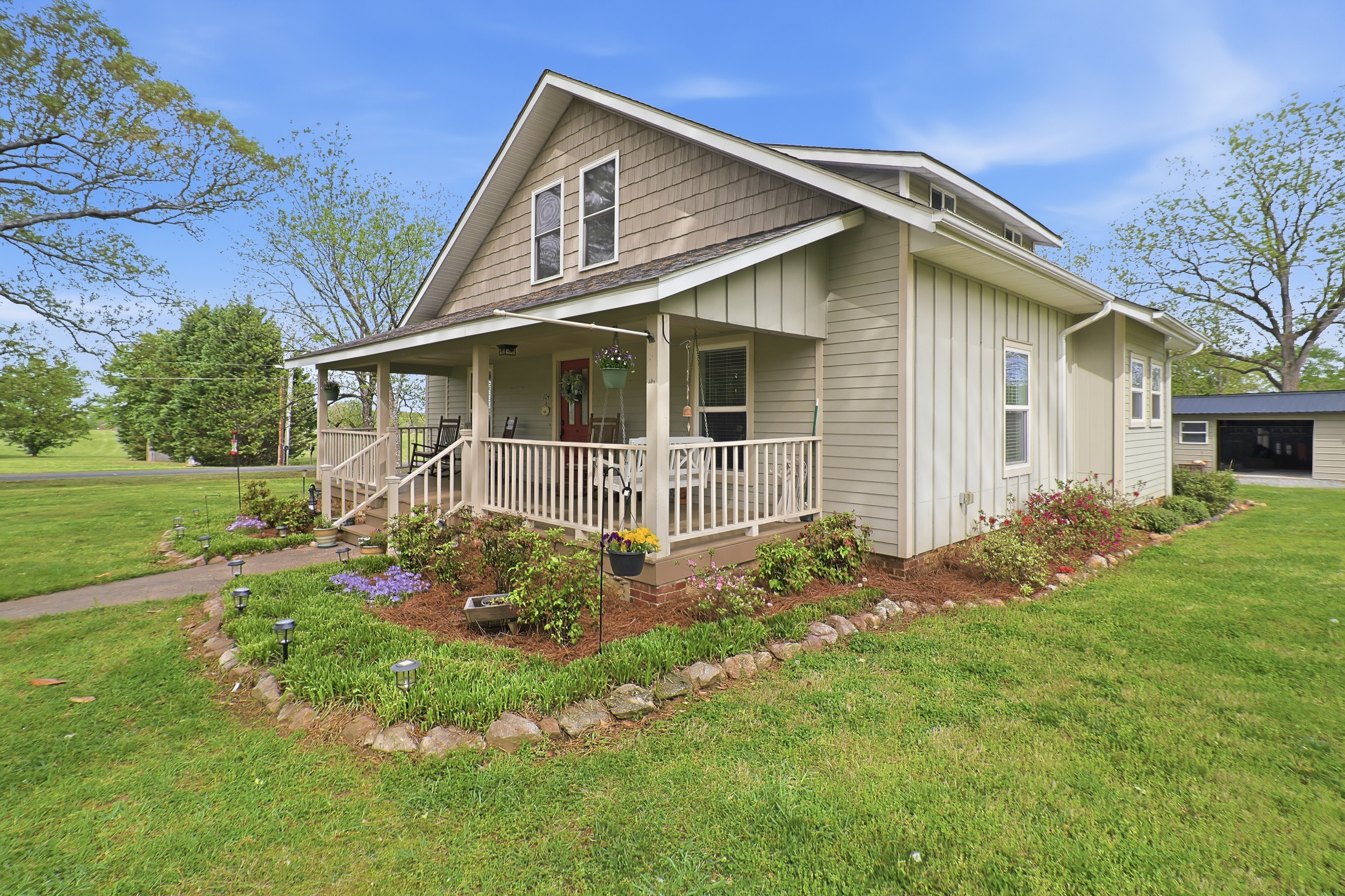 Landscape aerial photography